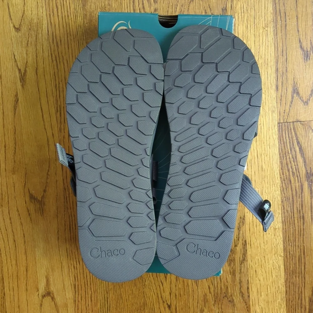 NIB Chaco Lockdown 2 Sandal Grey Adjustable Sandals Men's Size 13